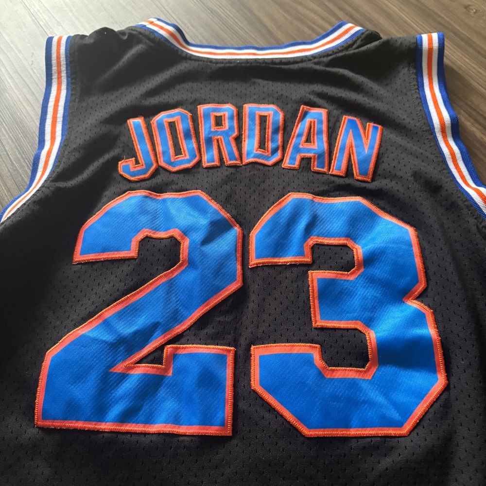 Michael Jordan Space Jam Tune Squad Basketball Jersey - Picture 9 of 9